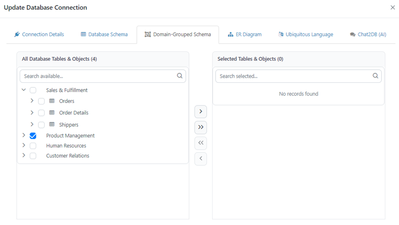 Domain-Grouped Schema successfully generated by Gemini 3 in ReportBurster