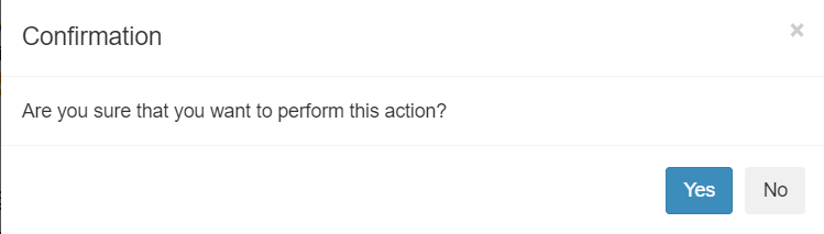 Click Yes