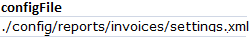 Email Invoices Configuration