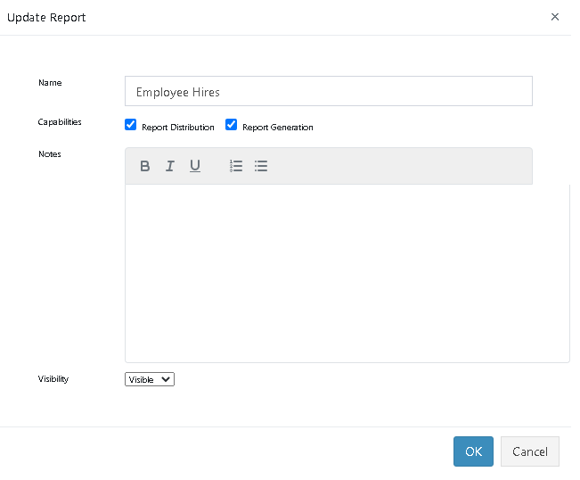 Create a new report in ReportBurster