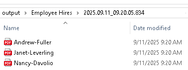 AI Driven Report Execution Output Files - ReportBurster